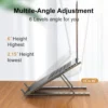 Aluminium Foldable Laptop Stand