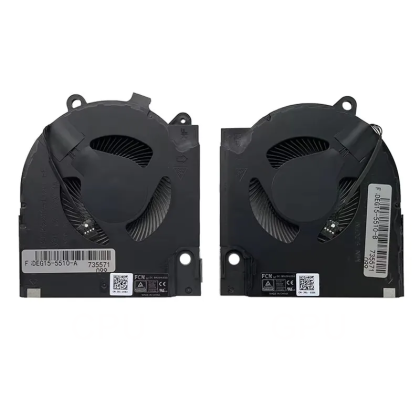 Dell G15 5510 5511 5515 CPU GPU Cooling Fans Pair